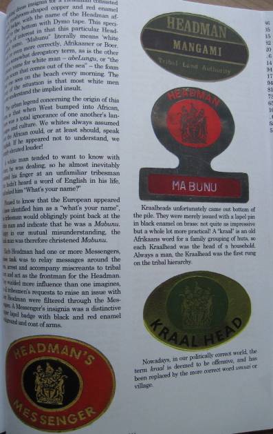 8325-1 Rhodesian Internal Affairs Kraal Head badge (CO3450) - Image 3