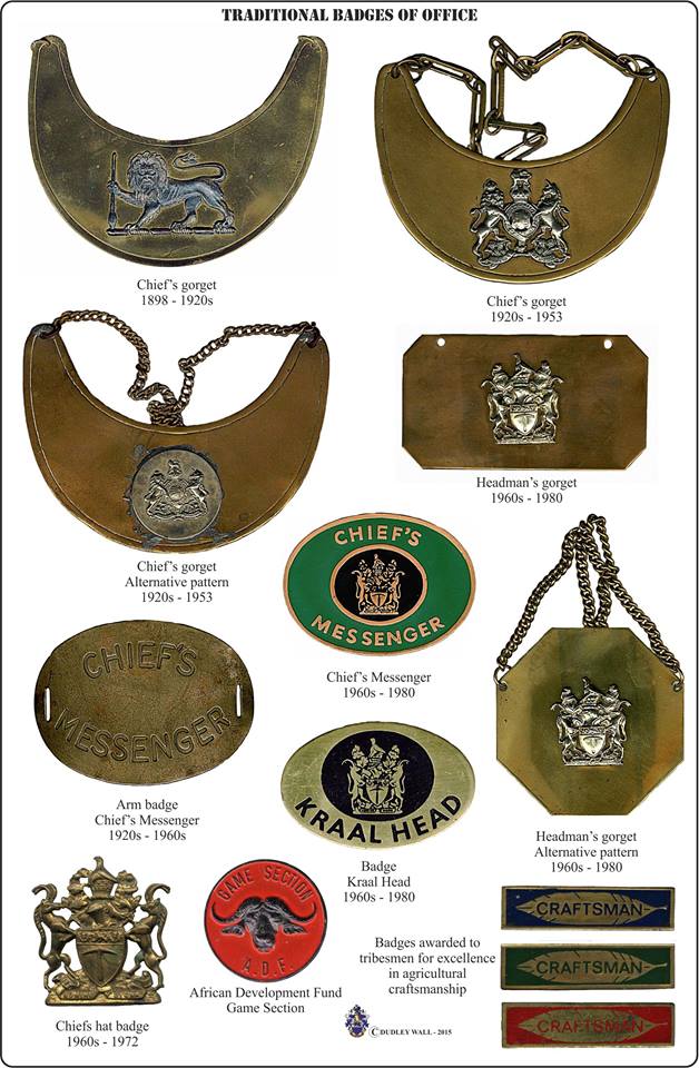 8325-1 Rhodesian Internal Affairs Kraal Head badge (CO3450) - Image 2