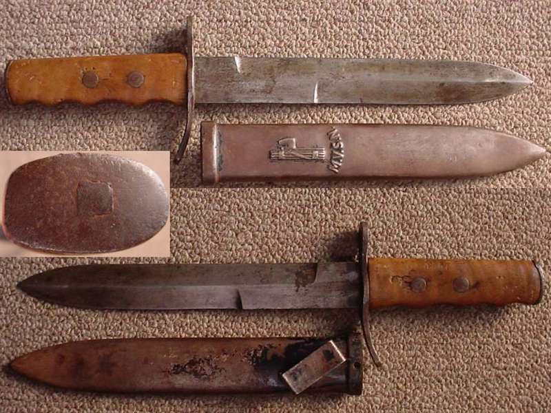 10345 Italian MVSN M1935 NCO combat knife (Italy)
