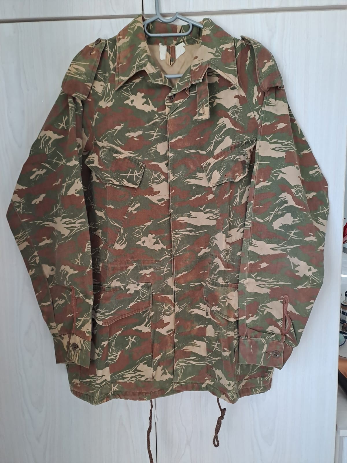 7358 South West African Police Koevoet camouflage bush jacket, Large
