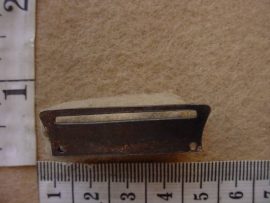 6827 Medal mounting brooch bar, 1 medal space (MB)