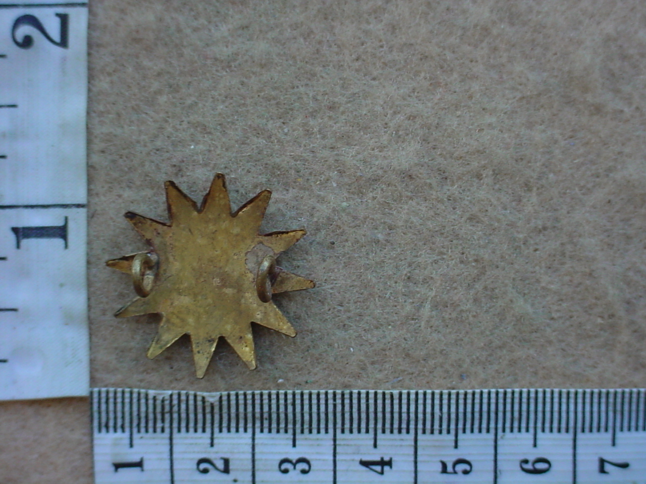 8800 Nepalese Army rank badge, Gurkha Warrant Officer Class 1 (Army Nepal) - Image 2
