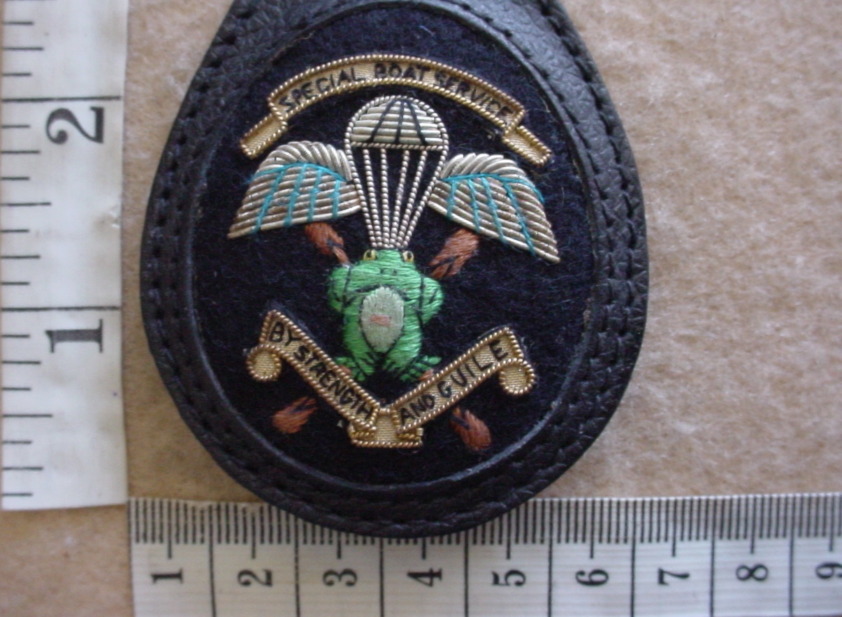 3973 Royal Marines Special Boat Squadron parachute wings key ring (Para England) - Image 2
