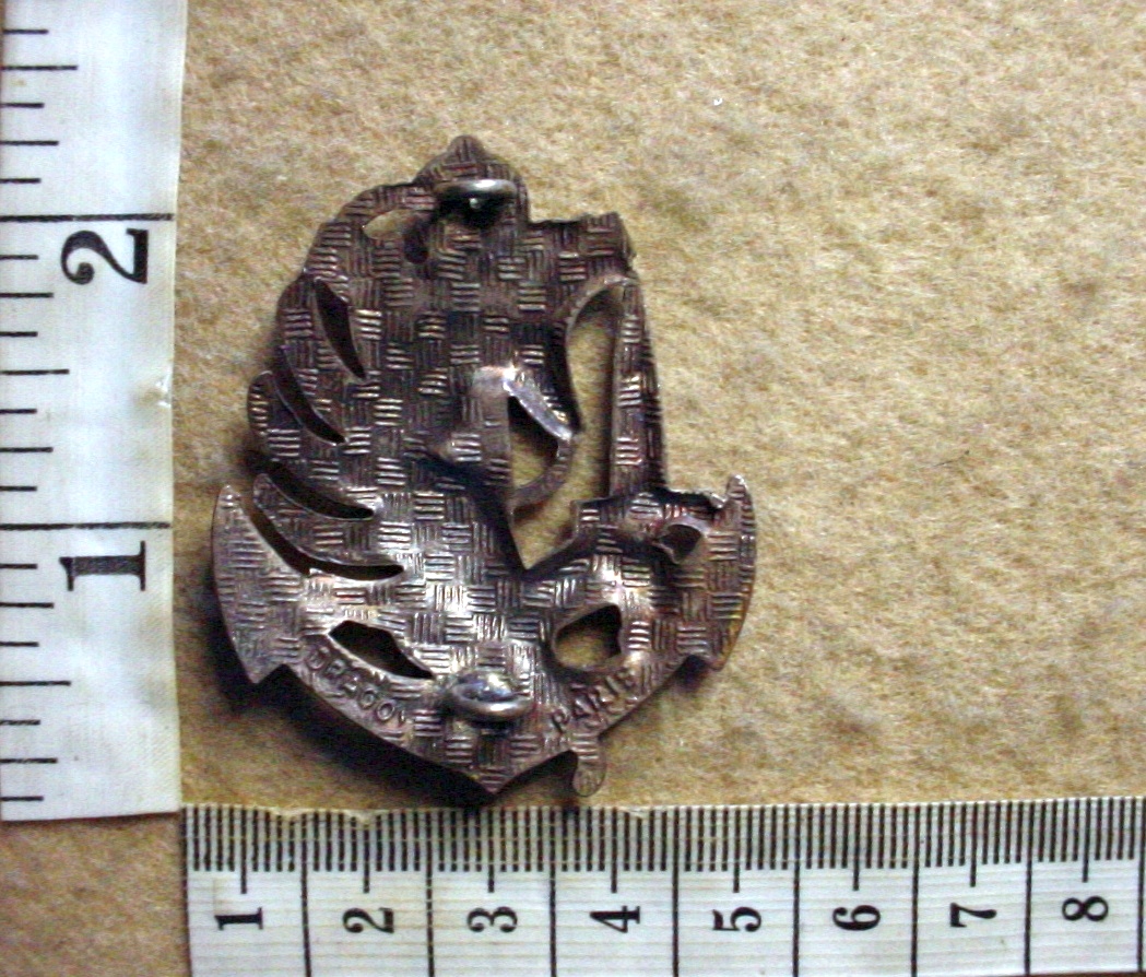 3860 French Colonial Marine Paratrooper beret badge, 1st pattern (Para France) - Image 2
