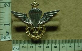 3887 Iranian Jumpmaster parachute wings, Master Grade (Para Iran)