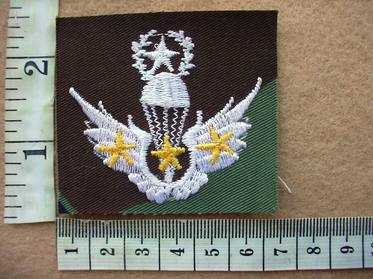 3873 Korean Army parachute wings, Master, 300 Freefall Jumps (Para Korean)