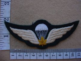 3809 Canadian army paratrooper wings (Ref. Para Canada)