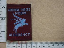7187 Airborne Forces Museum Aldershot patch (Ref. Para England)