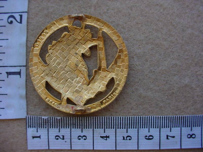 3861 French Marine Paratrooper beret badge, 2nd pattern (Para France) - Image 2