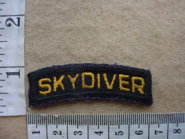 5104 United States Skydiver shoulder title (Para USA)