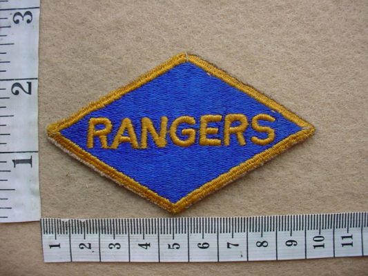 4013 United States Ranger diamond patch, WW2 (Para USA) Open to serious ...