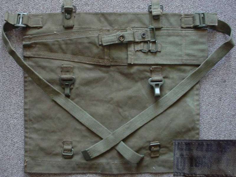 9724 ground sheet cover, Pattern 61-64 (Ref. Webbing)