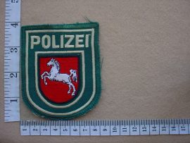 4301 German Niedersachsen Police arm patch (Police German)
