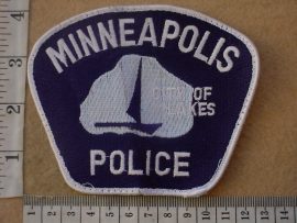 9650 Minneapolis Police arm patch (Police USA)