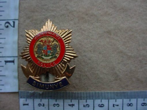 6105 Kangwane Police cap badge (AD1540)