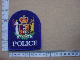 4326 New Zealand Police arm patch (Ref. Police New Zealand)