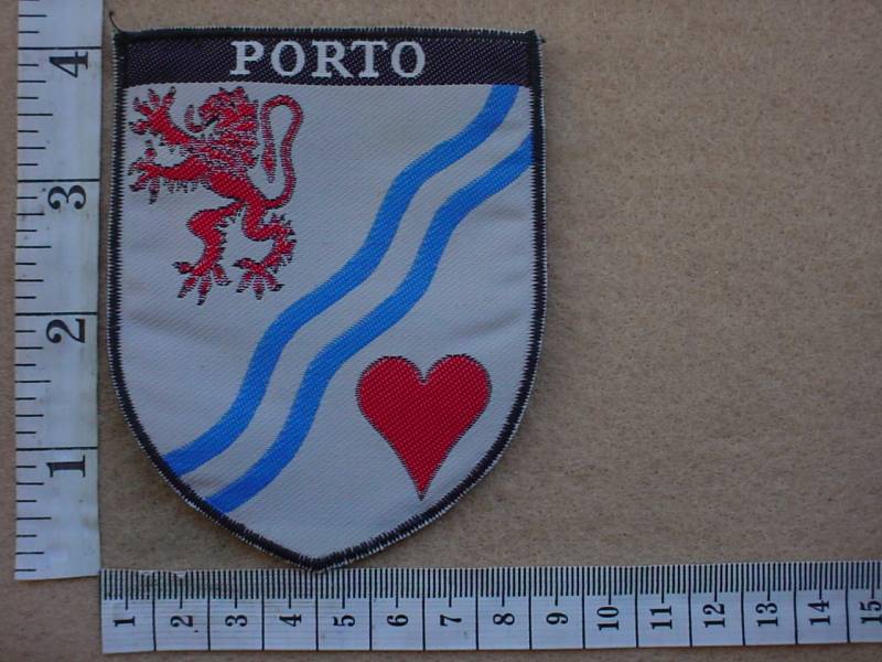 4948 Portuguese Porto Metropolitan Command of the Public Security Police arm patch (Police Portugal)