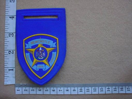 4123 Newcastle Traffic Police arm flash (Ref. Police SA)