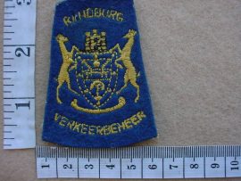 4140 Randburg Traffic Police cap badge (Police SA)