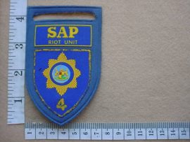 4208 SA Police 4 Riot Unit arm flash (Ref. Police SAP)