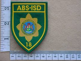 4216 SA Police 18 Internal Stability Division arm flash (Police SAP)