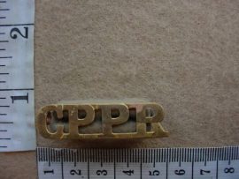7601 South African Police Cape Peninsula Police Reserve shoulder title (ST SA)