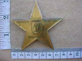 6124 SWA Traffic Police breast star (Police SWA)