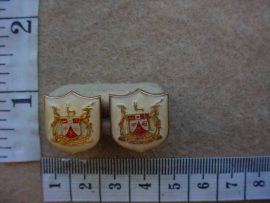 6129 SWA Traffic Police collar badges (Police SWA)