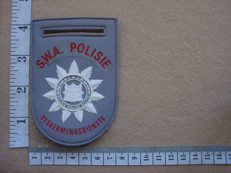 4025 SWA Polisie Beskermingsdienste (Police Protection Service) arm flash (Police SWA)