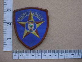 4028 SWA Traffic Control Police arm patch (Ref. Police SWA)