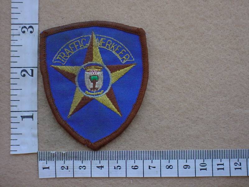 4028 SWA Traffic Control Police arm patch (Ref. Police SWA)