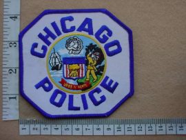 4338 Chicago Police arm patch (Ref. Police USA)