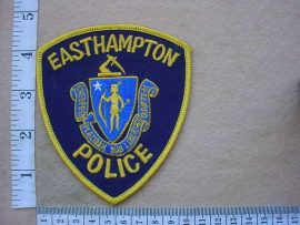 9698 East Hampton Police arm patch (Ref. Police USA)