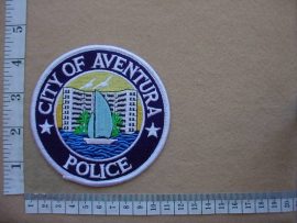 4359 City of Aventura Police arm patch (Ref. Police USA)