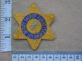 9646 Los Angeles County Deputy Sheriff breast badge (Ref. Police USA)