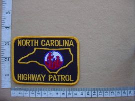4343 North Carolina Highway Patrol arm patch (Ref. Police USA)
