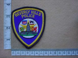 9670 Beverley Hills Police arm patch (Ref. Police USA)