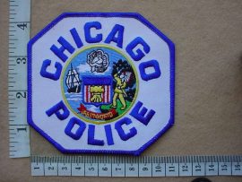9676 Chicago Police arm patch (Ref. Police USA)