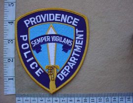 9684 Providence Police Department arm patch (Rhode Island) (Ref. Police USA)
