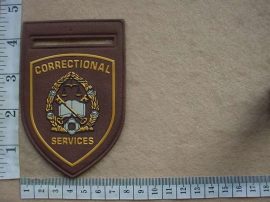 4849 SA Correctional Services/Prison Service arm flash (SA Prisons)