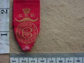 6616 Royal Antediluvian Order of Buffaloes medal ribbon (Ref. UK)