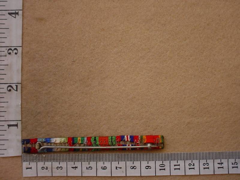 6821 Union Defence Force medal ribbons bar (Ref. RB) - Image 2