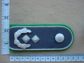 6374 German Army Lieut Colonel-Oberstleutnant rank epaulette (Ranks Germany)