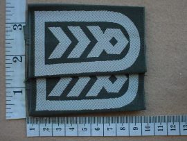 6383 German Army Oberstabsfeldwebel rank epaulettes (Ranks Germany)