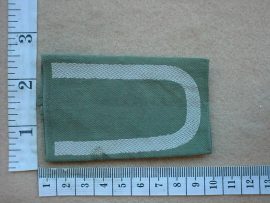 6387 German Army Unteroffizier rank epaulette (Ref. Ranks Germany)