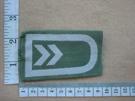 6391 German Army Oberfeldwebel rank epaulette (Ranks Germany)