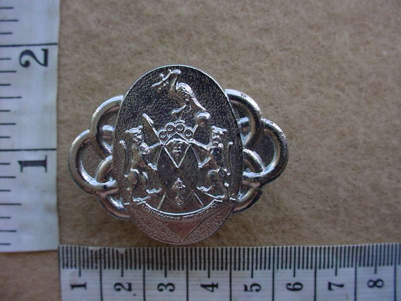 4589 Ciskei Army Warrant Officer Class 2 rank badge (Ref. Ranks Ciskei)