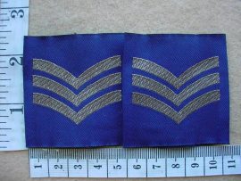 4877 RAF Sergeant rank (Ref. Ranks England)