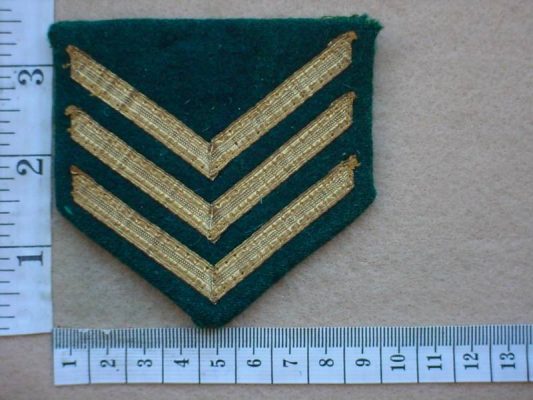 Sa Army Rangs 4854 SA Prisons Service Sergeant rank (Ref. Ranks SA) | SA Militaria