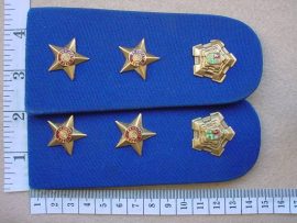4743 SA Police Colonel rank epaulettes (Ranks SA)